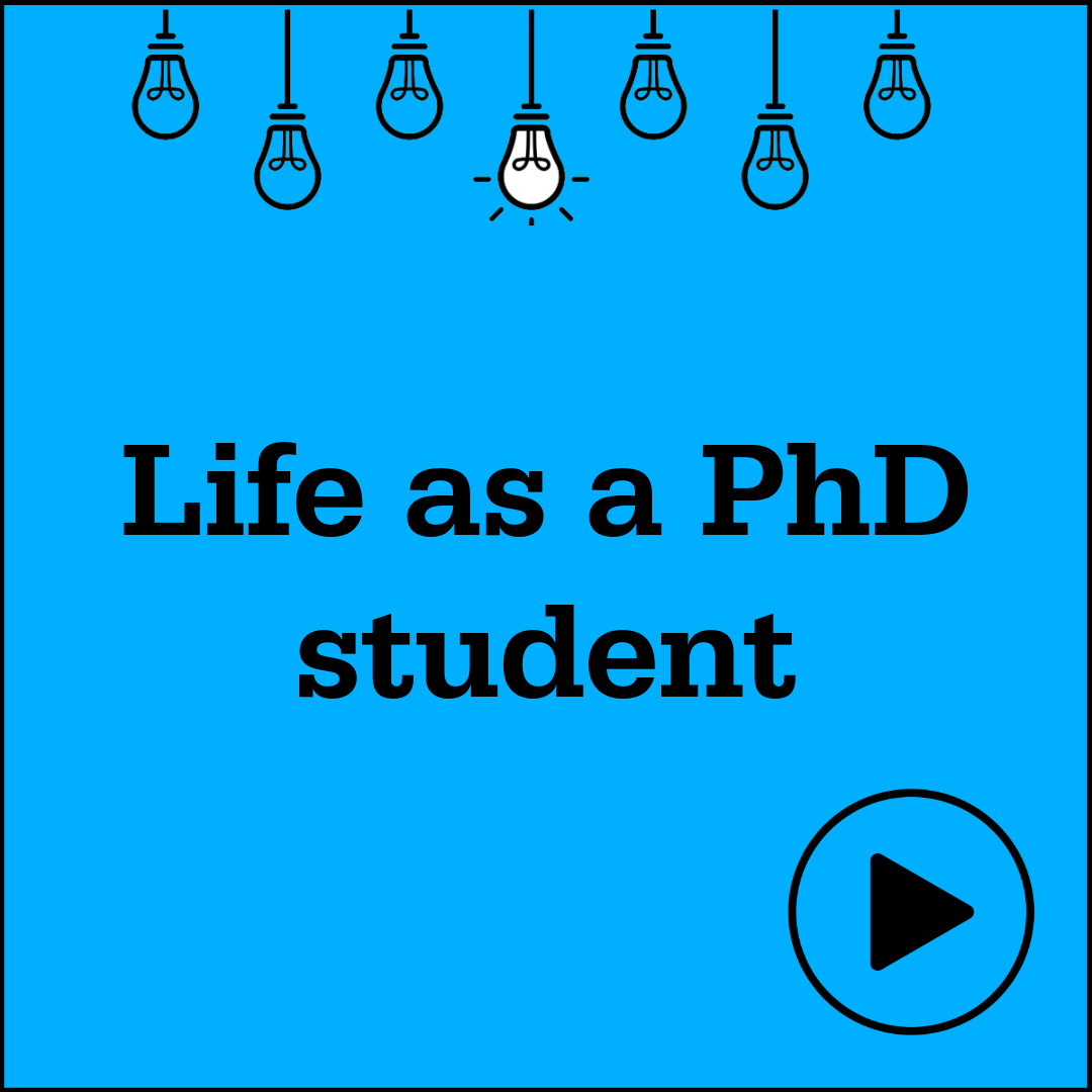 Life as a PhD Student