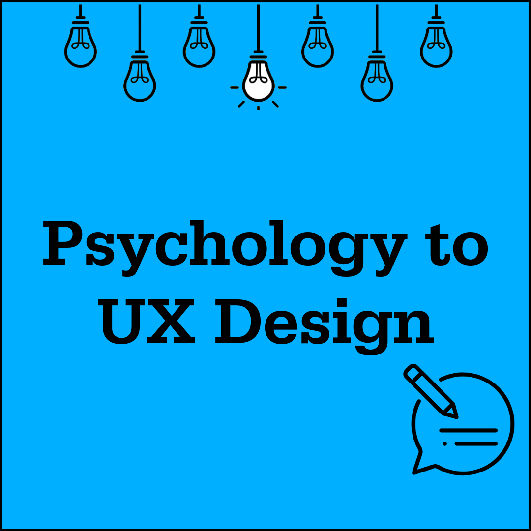 Are you studying psychology and thinking of User Experience Design as a career? 