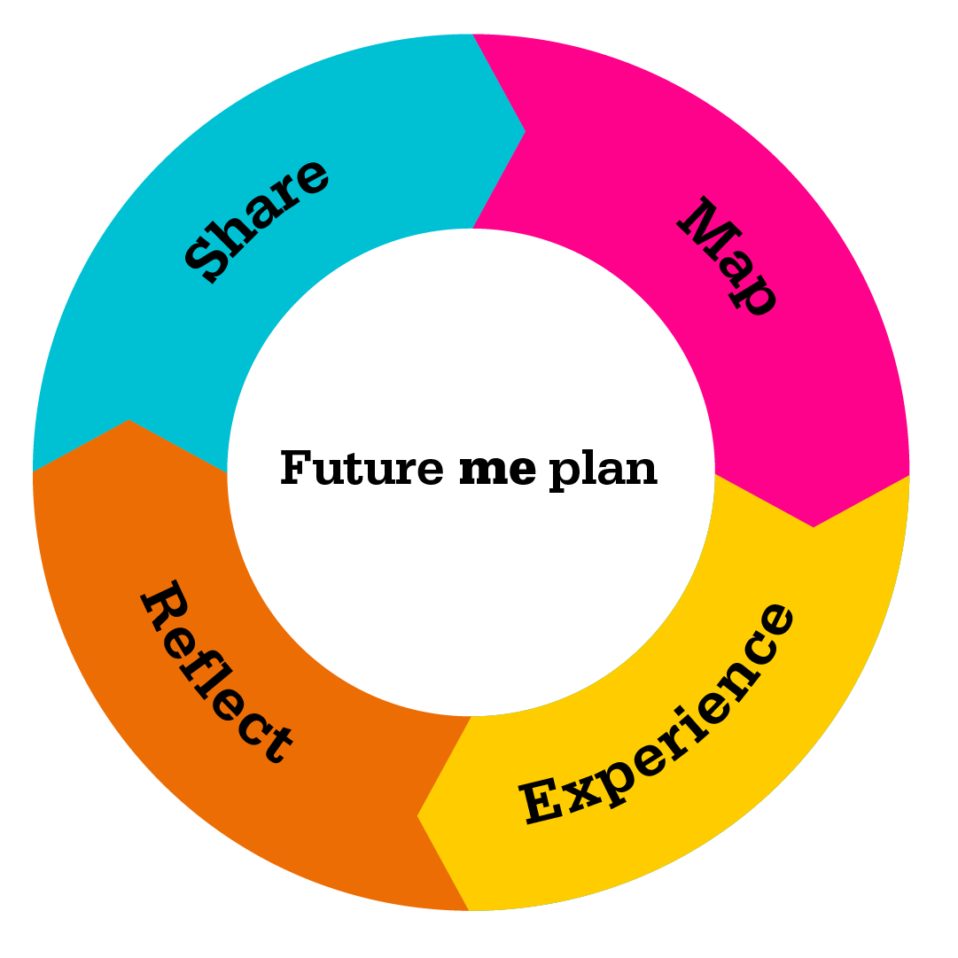 Future Me Plan pie chart/cycle