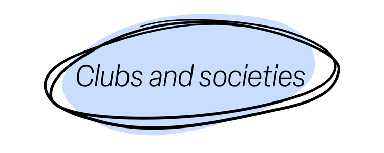 Clubs and societies