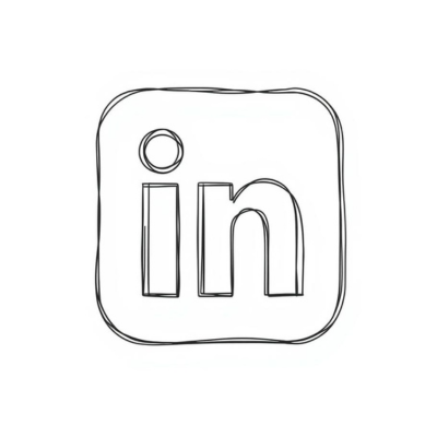 Sketch of LinkedIn logo
